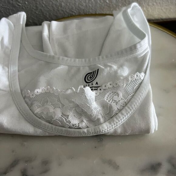 Lot - Jilla white tank blue shorts 2 summer pants 1 winter pants 2XL XL 3X - Picture 2 of 11